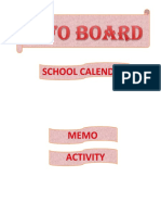 Label Info Board