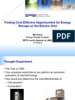EPRI Finding Cost-Effective Opportunities For Energy Storage