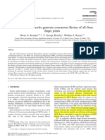 Extrinsic Exor Muscles Generate Concurrent Exion of All Three Finger Joints