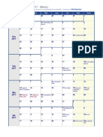 Plantilla Semanal 2017 Lunes