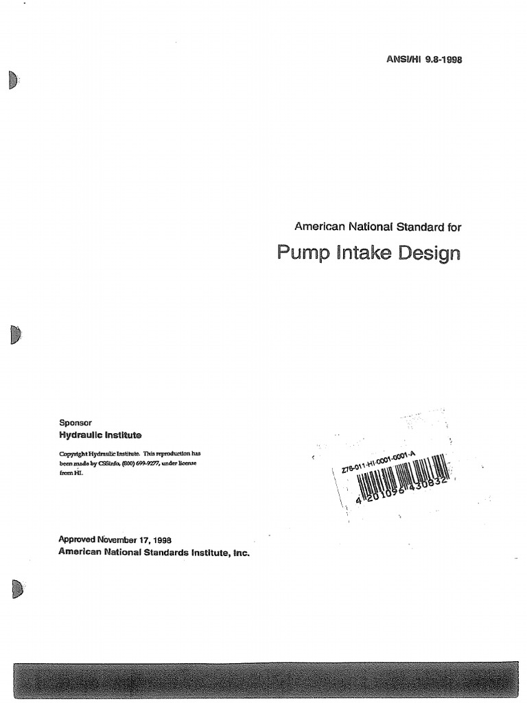 Ansi Hi 9.8 - 1998 PDF | PDF