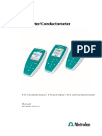 Metrohm en Manual 91x PH Meter 913