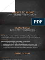 Permit To Work: Jawa-2 Combined Cycle Power Plant