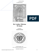 Luther Márton 95 Tétele PDF