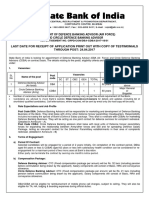 Recruitment of Defence Banking Advisor (Air Force) and Circle Defence Banking Advisor