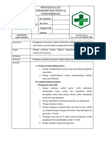 7.2.1.1 SPO Penggunaan Termometer Digital Inframerah