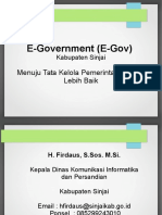 Presentasi Egov Sinjai