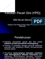 Ketuban Pecah Dini (KPD)