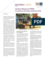 Gender Equality at the Water Authority of Fiji - Asian Development Bank Case Study