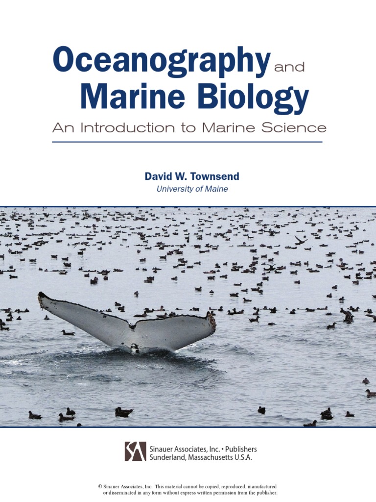 Oceanography Marine Biology: David W. Townsend | PDF | Marine Biology ...