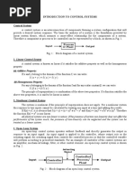 Introduction To Linear Control System PDF