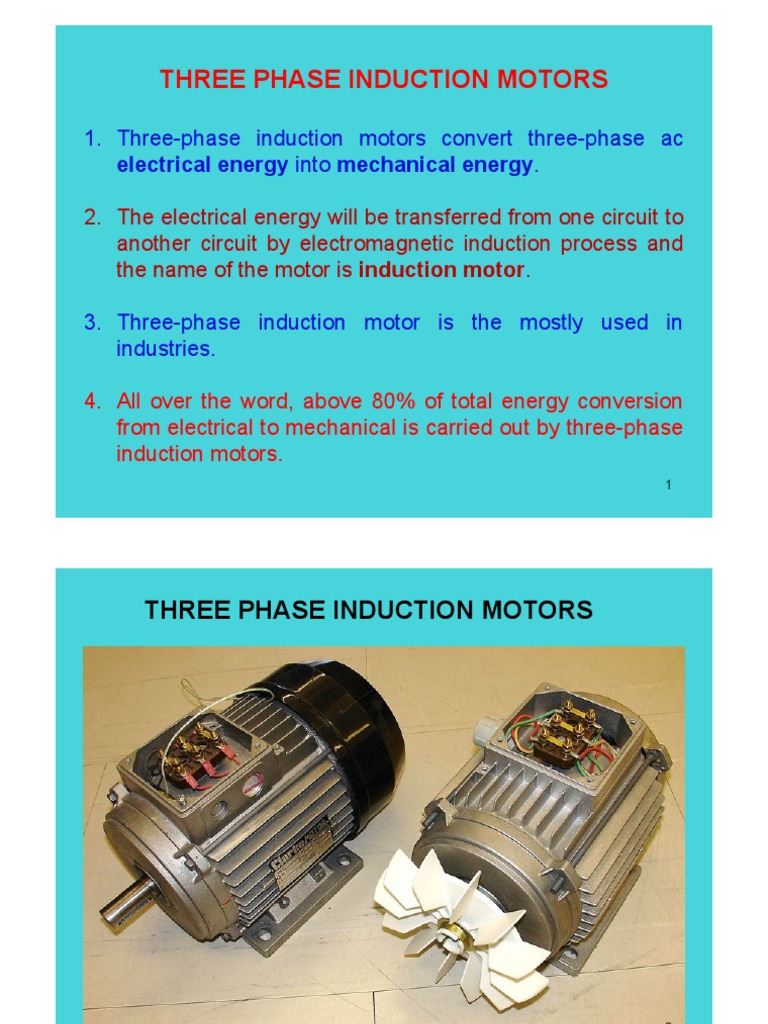 Three Phase Induction Motor.pdf Devices Machines