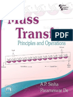 Mass Transfer. Principles and Operations