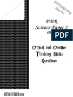 PMR Science Test (CCTS) PDF