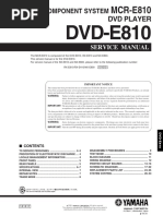 Download Yamaha Dvd Player Dvd-e810 by lrohne SN353390946 doc pdf