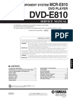 Yamaha DVD Player Dvd-E810