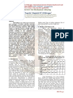 A Review On Mechanical Alloying: K V Nagesha, Rajanish M, D.Shivappa