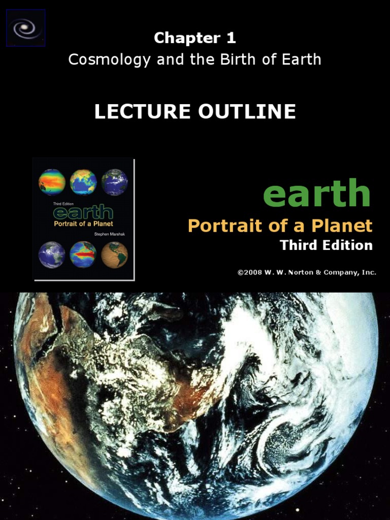 Lecture Outline: Earth Earth | PDF | Formation And Evolution Of The ...