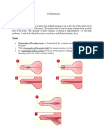 Hypospadia