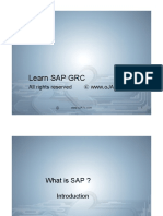 Sap GRC Overview PDF