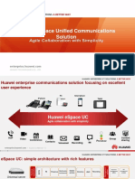 Huawei ESpace Unified Communications Solution Presentation For Exhibition