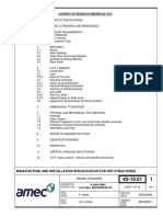 Content of Design Standard 4S-10.01: Manufacture and Installation Specification For FRP Structures