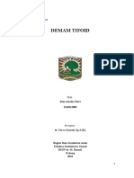 Demam Tifoid: Case Report Session