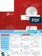 Díptico Intercambios Estudiantiles - UTP