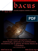 Abacus Núm Especial 2012-08. La Literatura Templaria y Su Simbología