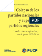 Colapso de Los Partidos Nacionales y Auge de Los Partidos Regionales M. Seifert PDF