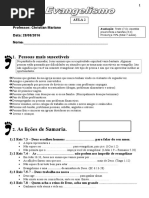 Apostila Do Aluno Evangelismo 1