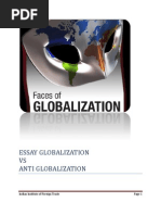 Download ESSAY GLOBALIZATION VS ANTI GLOBALIZATION by Surya Srivastava SN35342107 doc pdf