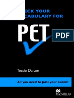 Check Your Vocab For PET Book PDF