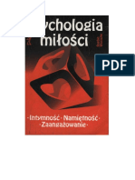 Bogdan Wojciszke - Psychologia Milosci