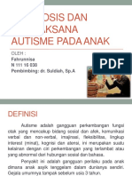 Diagnosis Dan Tatalaksana Autisme Pada Anak