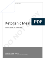 final keto meal plan