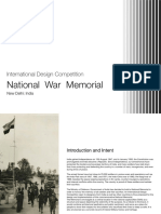 National War Memorial: International Design Competition