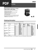 LU-5-R Relay Pinout and Specs | PDF | Alternating Current | Relay
