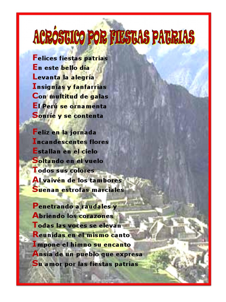 Por Fiestas Patrias Pdf