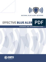 Blue Alert Guidance