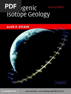 Radiogenic Isotope Geologyadickin Stars Radioactive Decay - 