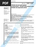 NBR 10288 - Cilindro de aco para gases comprimidos - Ensaio hidrostatico pelo metodo da expansao direta.pdf