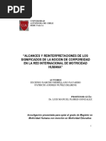 Corporeidad-Motricidad Humana (Desde Varela-Maturana) - E. N. Merellano, P. A. Nuñez-2006-Tesis