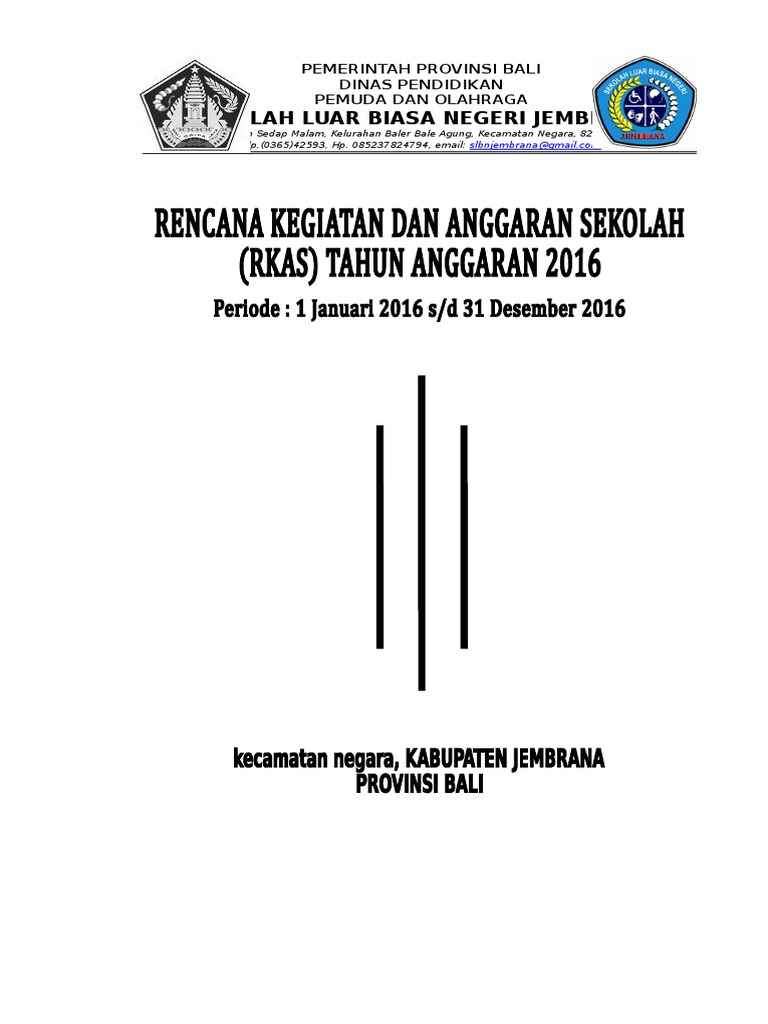 Kata Pengantar Rkas Slb