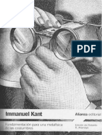 Fundamentacion Para Una Metafisica de Las Costumbres - Immanuel Kant