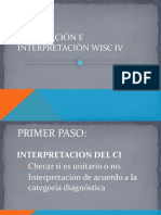 Interpretacion Del WISC4 Completo
