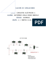 Recopilación de Simulaciones Cktos Elec 1