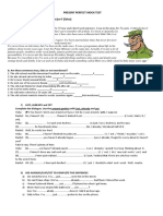 Present Perfect Mock Test 1) Read and Answer T (True) or F (False)