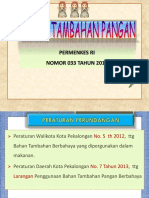 BTP Permenkes 033 TH 2012