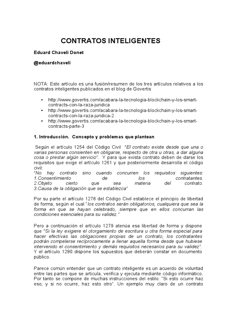 Contratos Inteligentes